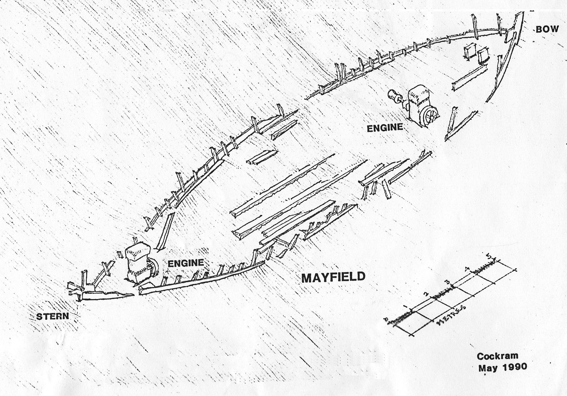 Mayfield site plan. Colin Cockram